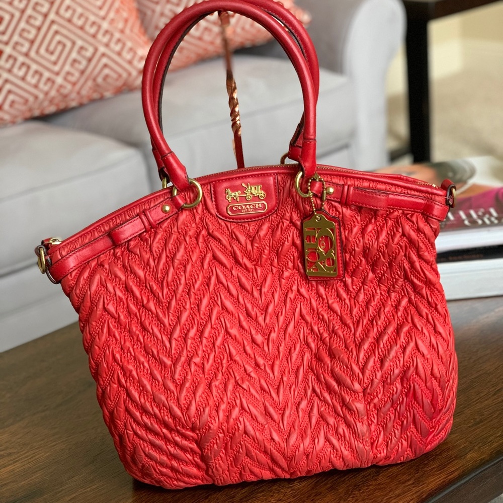 AUTHENTIC, LIMITED EDITION Large Coach Handbag